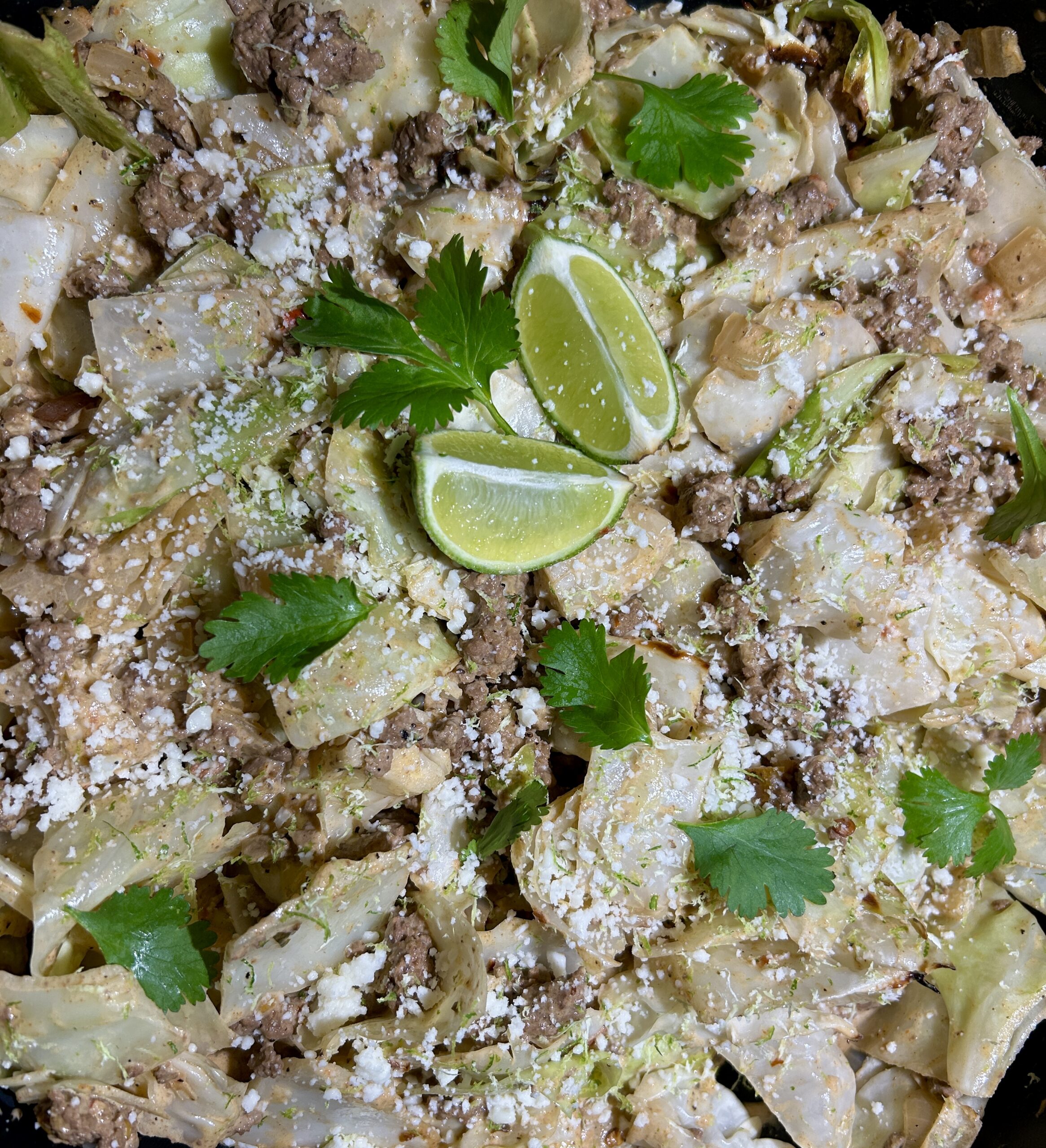 Chipotle-Lime Creamy Cabbage – Simple, High Protein, Low Cal