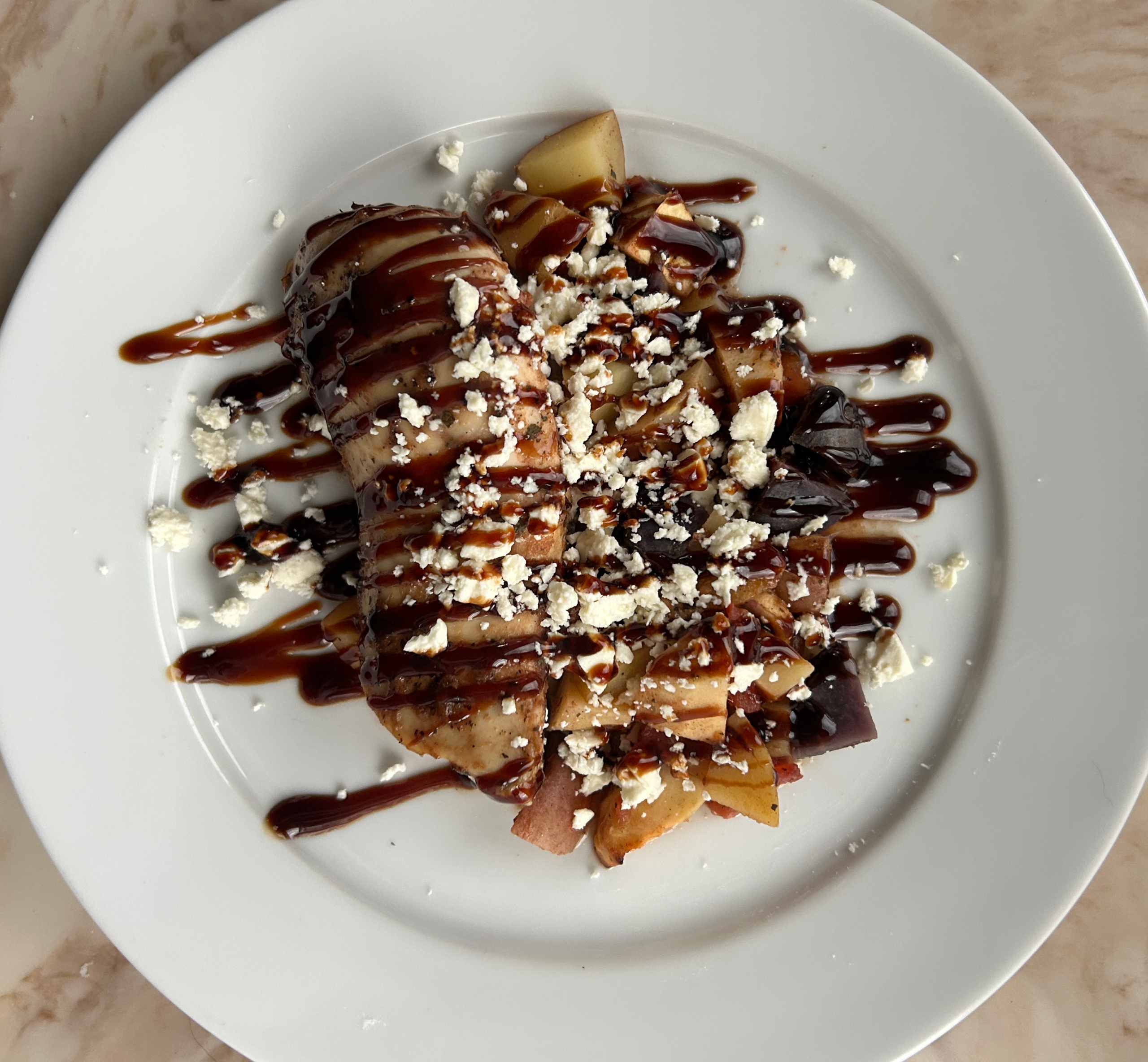 Simple Roasted Balsamic Chicken, Parsnips, and Potatoes Superfood Dinner